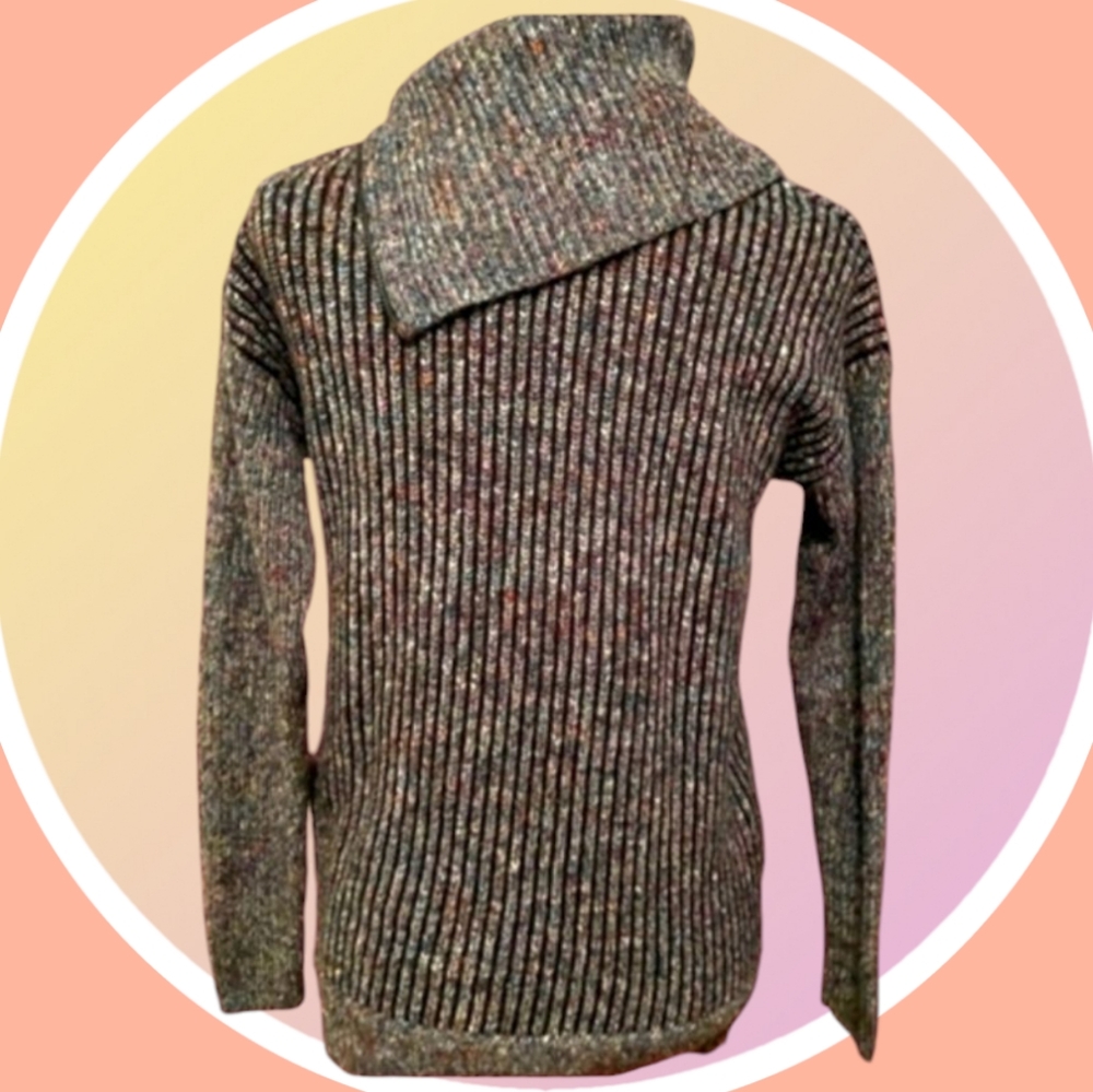 - Leo & Nicole Tamra Cowl Neck Zipper & Side Zippers